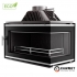 Каминная топка KAW-MET W16 PB (13.5 kW) ECO с правым боковым стеклом купить